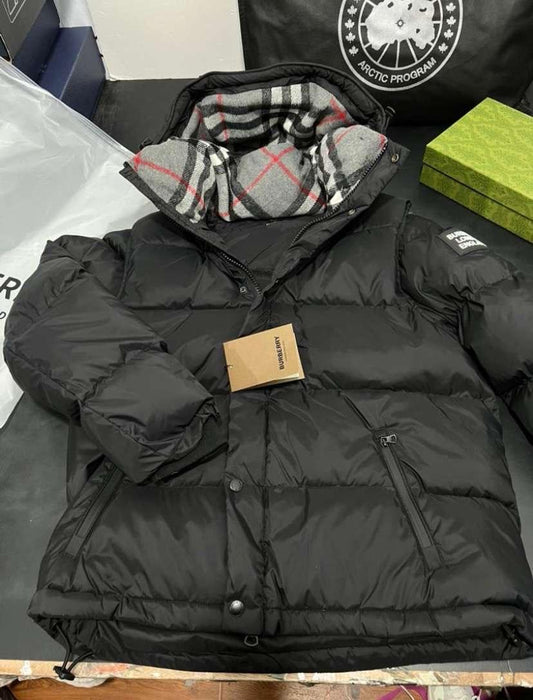 Burberry reversible nylon puffer jacket